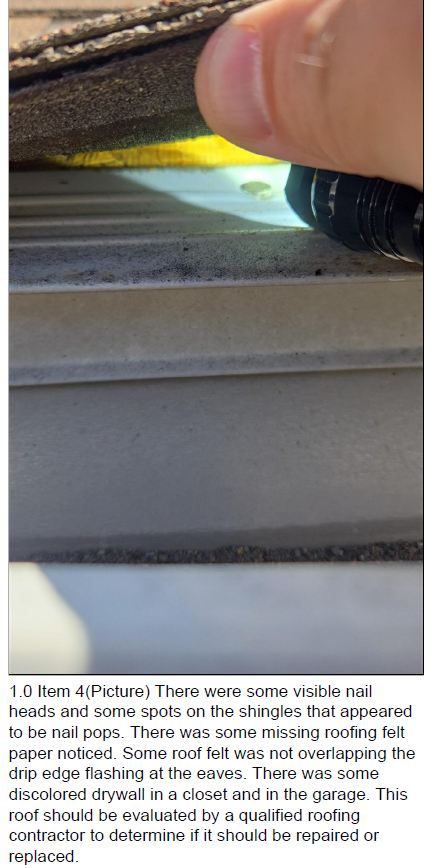 Home inspection photo