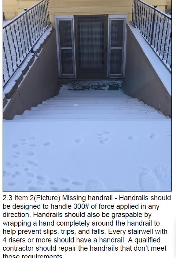 Home inspection photo