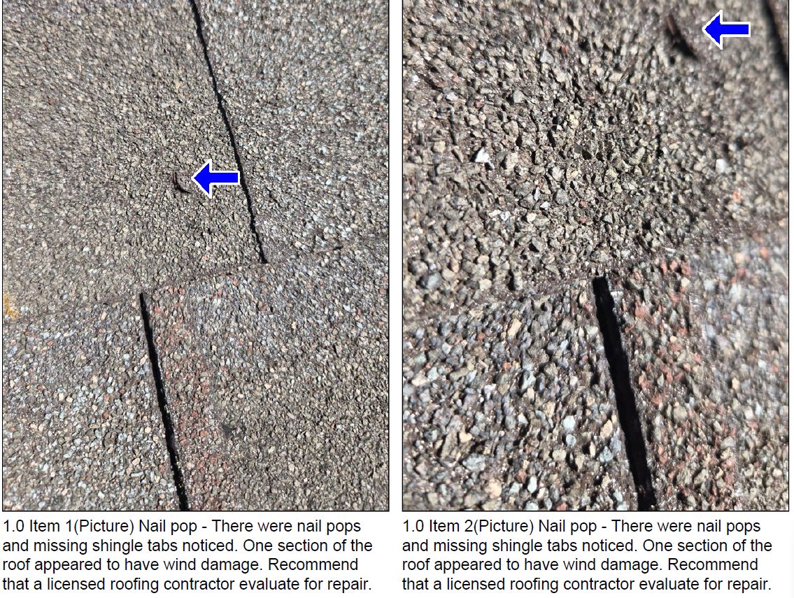 Home inspection photo