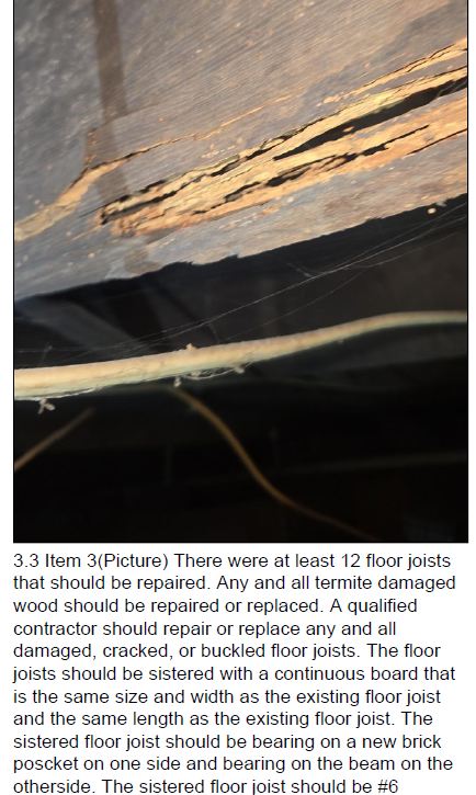 Home inspection photo