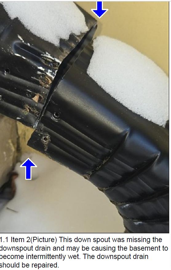 Home inspection photo