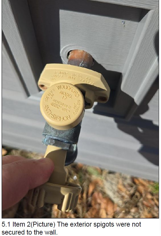 Home inspection photo