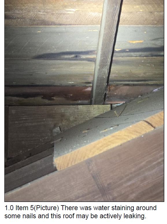 Home inspection photo